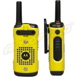 STATIE RADIO PMR PORTABILA MOTOROLA TLKR T92 SET 2 BUC - GALBEN