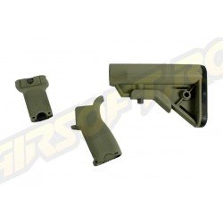 CERAKOTE BR - FURNITURE KIT PT. M4 AEG - FOLIAGE GREEN - SHORT