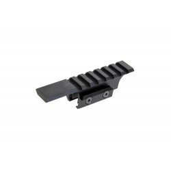 B-18U TOP MOUNTING RAIL FOR AKS-74U REPLICAS BLACK