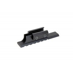 B-18U TOP MOUNTING RAIL FOR AKS-74U REPLICAS BLACK