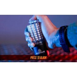 ACETECH ACEHIVE 40MM GAS GRENADES, 80 BBS (2 PCS) AND SPAWNER LOADER - TRANSPARENT