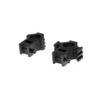 ANELI DI MONTAGGIO PER SLITTA - 25.44MM/30MM - NERO