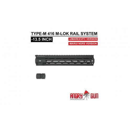 ANGRY GUN TYPE-M 416 M-LOK RAIL SYSTEM - 13.5 INCH (MARUI NGRS VERSION)