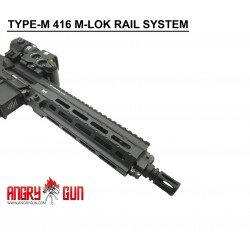 ANGRY GUN TYPE-M 416 M-LOK RAIL SYSTEM - 13.5 INCH (MARUI NGRS VERSION)
