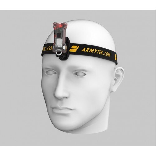 ARMYTEK FLASHLIGHT ZIPPY WR EXTENDED SET - RED
