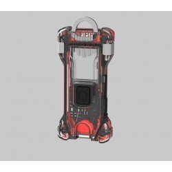 ARMYTEK FLASHLIGHT ZIPPY WR EXTENDED SET - RED