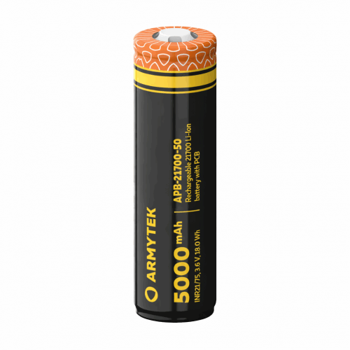 ARMYTEK 21700 LI-ION WITH PCB 5000 MAH