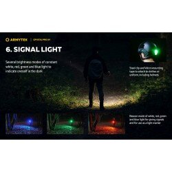 LANTERNA ARMYTEK MODEL CRYSTAL PRO UV - BLUE