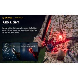 LANTERNA ARMYTEK MODEL CRYSTAL PRO UV - BLUE