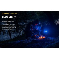 LANTERNA ARMYTEK MODEL CRYSTAL PRO UV - BLUE