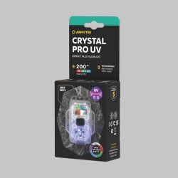 LANTERNA ARMYTEK MODEL CRYSTAL PRO UV - GREY