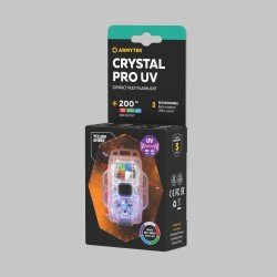 ARMYTEK CRYSTAL PRO UV FLASHLIGHT - YELLOW