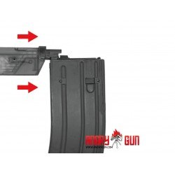 ANGRY GUN LABBRO DEL CARICATORE PER MARUI MWS GBB / LANCER L5AWM V2