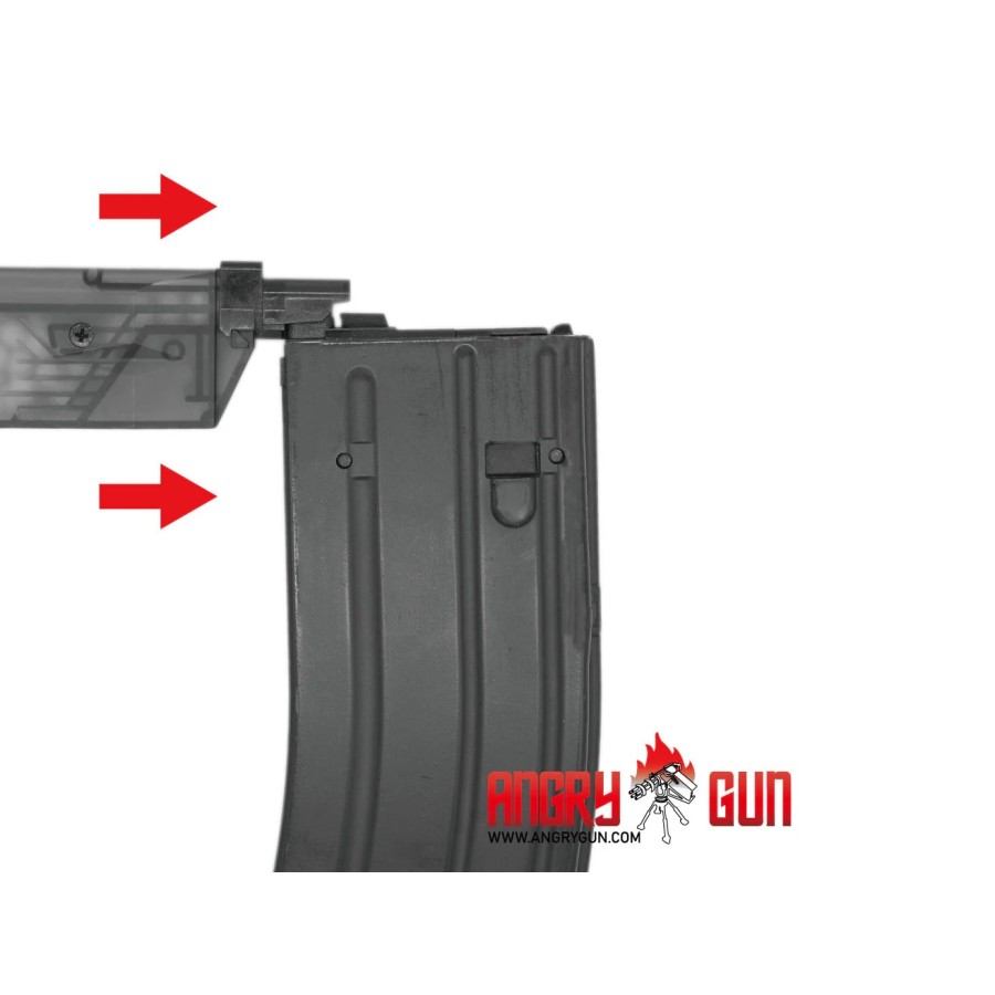 ANGRY GUN MAGAZINE LIP FOR MARUI MWS GBB / LANCER L5AWM V2