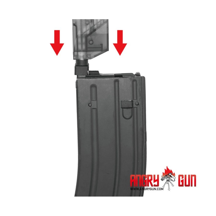 ANGRY GUN MAGAZINE LIP FOR MARUI MWS GBB / LANCER L5AWM V2