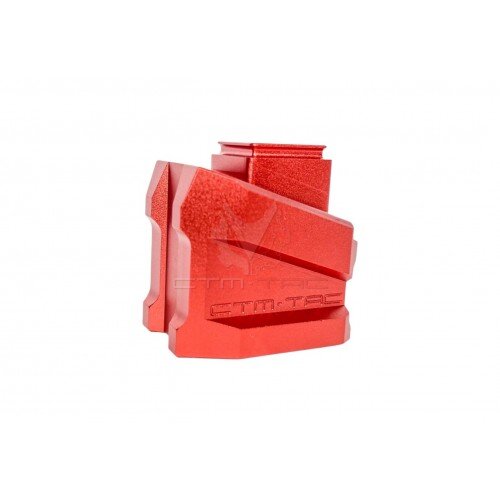 CTM AAP-01 / G-SERIES MAGAZINE EXTENSION PLATE - RED