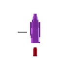 CTM AAP-01 COMPLETE ENHANCED NOZZLE SET WITH CNC VALVE - VIOLET