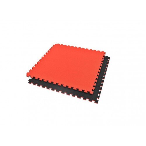 SALTEA TATAMI 1MX1M NEGRU/ROSU - 4CM