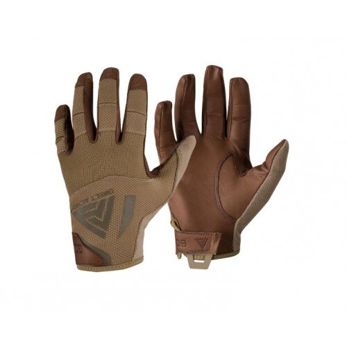 DIRECT ACTION HARD GLOVES - LEATHER - COYOTE BROWN 