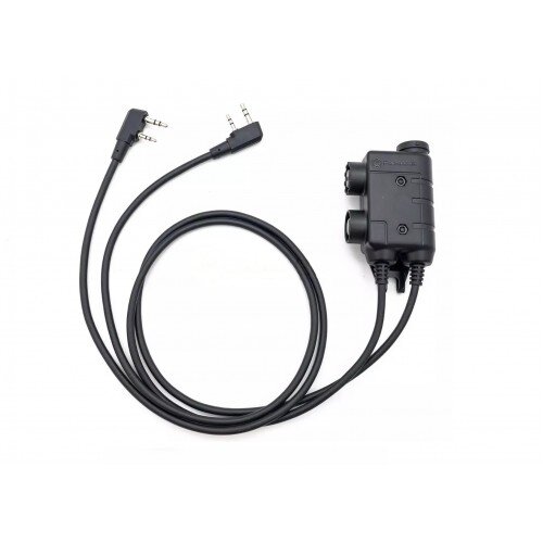 EARMOR DUAL PTT M56-U174 - SPINA KENWOOD/BAOFENG (M32)