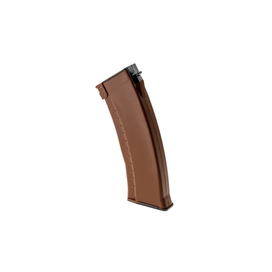 E&L 120 BB MID CAP MAGAZINE FOR AK74 - BROWN