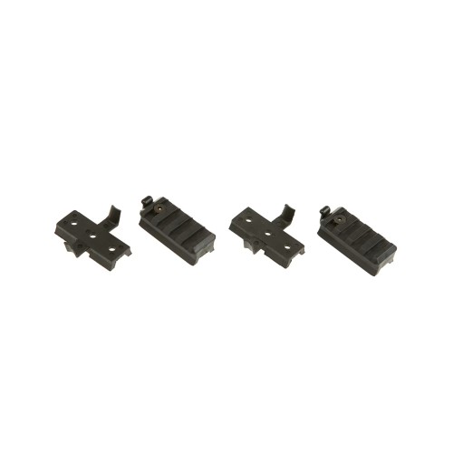 FAST MOUNT RAIL SET - BLACK