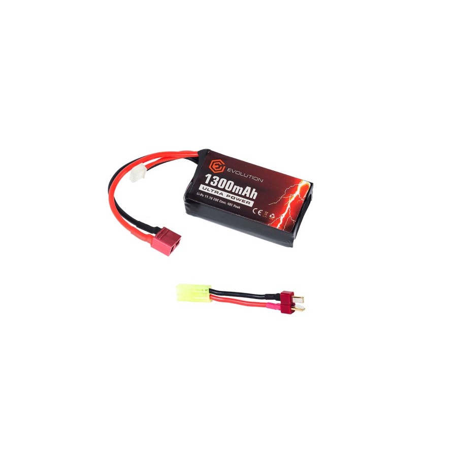 LI-PO ACUMULATOR ULTRA POWER - 11.1V - 1300MAH - T-PLUG + ADAPTER