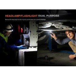 FENIX HM61R V3.0 RELIABLE MULTIFUNCTION HEADLAMP - BLACK