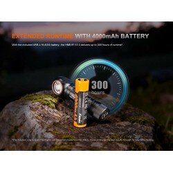 FENIX HM61R V3.0 RELIABLE MULTIFUNCTION HEADLAMP - BLACK