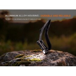 FENIX HM61R V3.0 RELIABLE MULTIFUNCTION HEADLAMP - BLACK