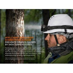 FENIX HP35R MULTIPLE LIGHT SOURCES HIGH-OUTPUT SEARCH&RESCUE HEADLAMP - 4000 LUMENI - BLACK