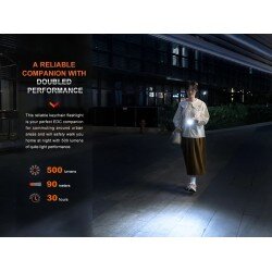 LANTERNA MODEL E03R V2.0 - BLUE