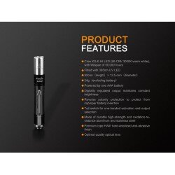 FENIX DUAL LIGHTING SOURCES PENLIGHT LD02 V2.0 LED
