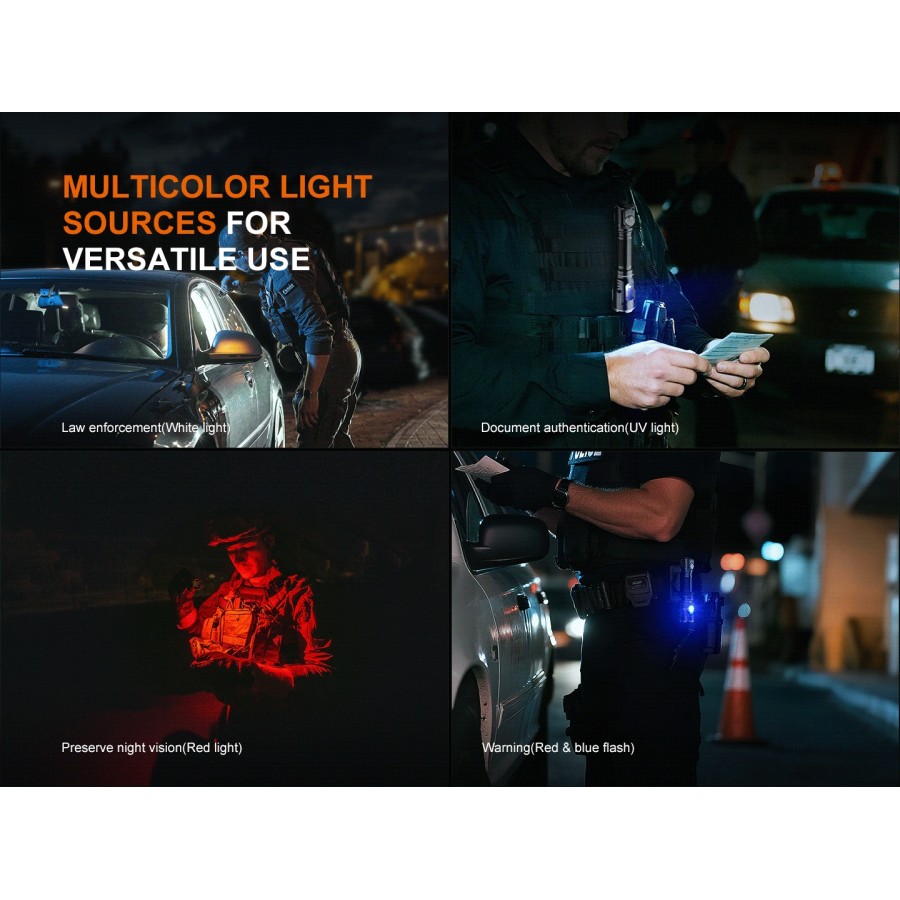 FENIX MULTIFUNCTION LAW ENFORCEMENT AND DUTY FLASHLIGHT TK25R