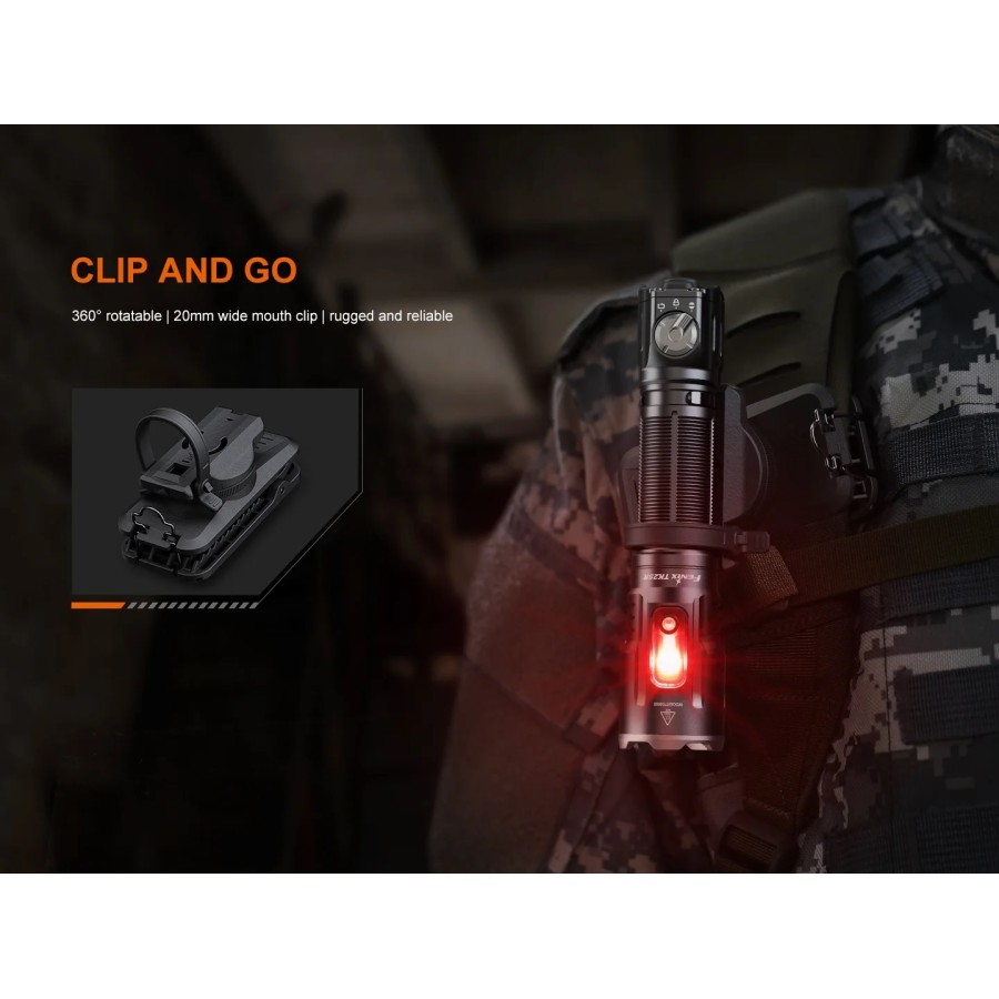 FENIX MULTIFUNCTION LAW ENFORCEMENT AND DUTY FLASHLIGHT TK25R