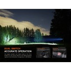 FENIX COMPACT RECHARGEABLE TACTICAL FLASHLIGHT PD36R V2.0