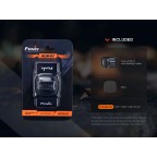 SUPORT DE LANTERNA PENTRU INCHEIETURA MAINII -  FENIX ALW-01