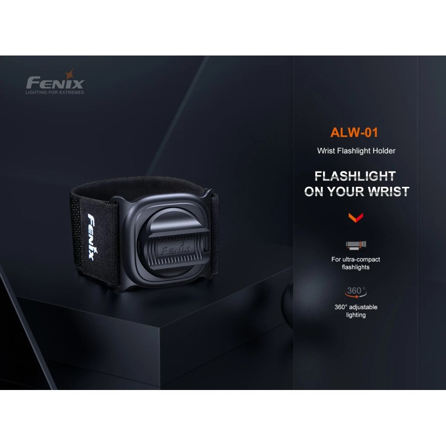 SUPORT DE LANTERNA PENTRU INCHEIETURA MAINII -  FENIX ALW-01