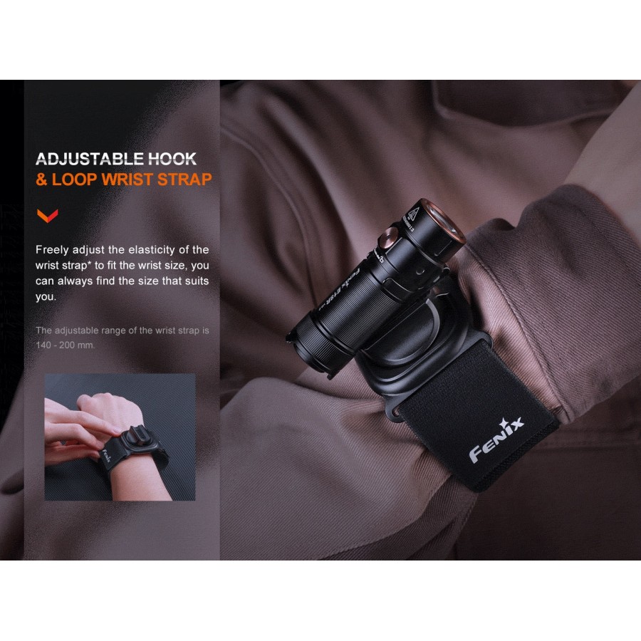 SUPORT DE LANTERNA PENTRU INCHEIETURA MAINII -  FENIX ALW-01