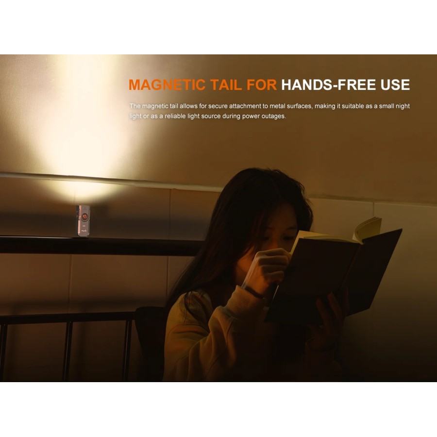 FENIX E06R KEYCHAIN FLASHLIGHT - 3 IN 1 - GRAFFITI