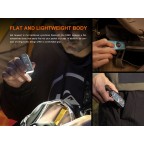 FENIX E06R KEYCHAIN FLASHLIGHT - 3 IN 1 - GRAFFITI
