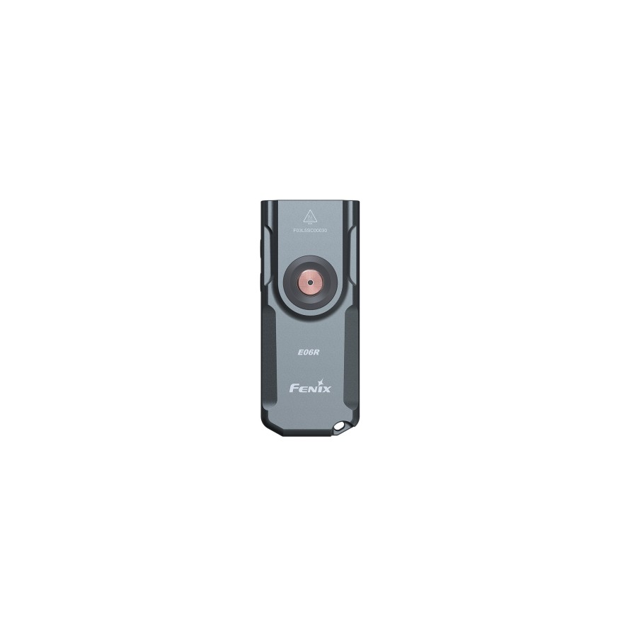 FENIX E06R KEYCHAIN FLASHLIGHT - 3 IN 1 - GREY