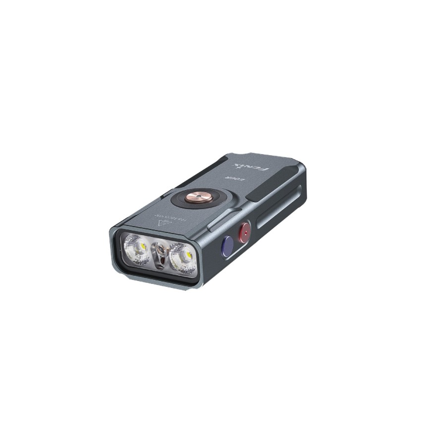 FENIX E06R KEYCHAIN FLASHLIGHT - 3 IN 1 - GREY