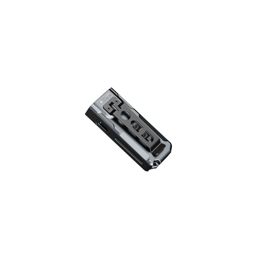 FENIX E06R KEYCHAIN FLASHLIGHT - 3 IN 1 - GREY