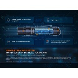 FENIX TORCIA TATTICA RICARICABILE PER IMPIEGHI PESANTI PD36R PRO