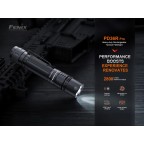 FENIX HEAVY-DUTY RECHARGEABLE TACTICAL FLASHLIGHT PD36R PRO