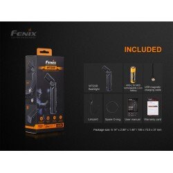 FENIX LAMPADA DA LAVORO RICARICABILE E ORIENTABILE WT25R