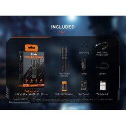 FENIX TK05R PORTABLE TACTICAL EDC FLASHLIGHT