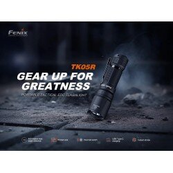 FENIX TK05R PORTABLE TACTICAL EDC FLASHLIGHT