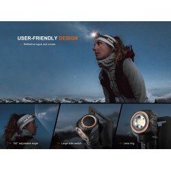 FENIX MULTIPURPOSE ULTRALIGHT HEADLAMP HM23 V2.0